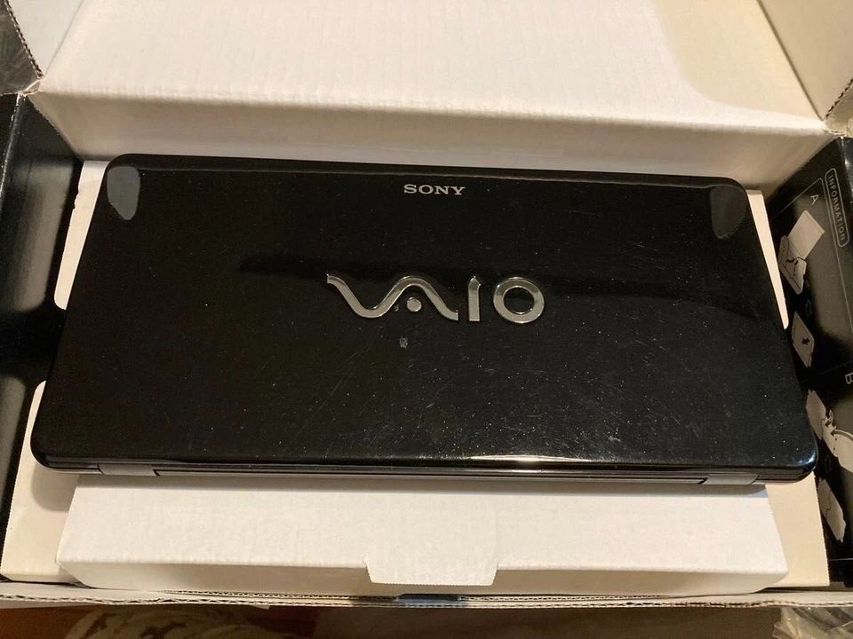 SONY VAIO TIPO P VGN-P91HS Intel Atom Z550 Negro SSD 128GB RAM 2GB Win10 Pro - Imagen 3 de 4