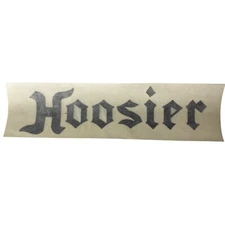 Hoosier Racing Tires 8” Black Sticker Decal Medium 