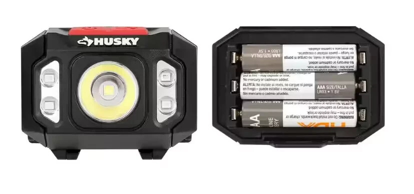 Husky 550 Lumens Compact Multi-Setting Dimmable Headlight | eBay