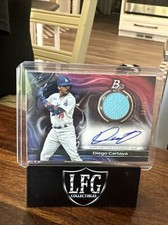 2023 Bowman Platinum Diego Cartaya Platinum Pieces Auto Relic /99 #PPAR-DC