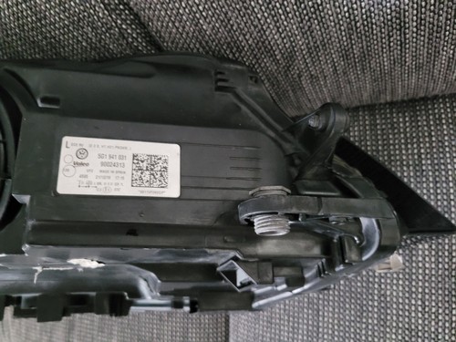 Scheinwerferleuchte links mit Stellmotor Valeo für VW GOLF VII Van - Bild 3 von 7