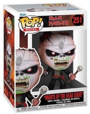 Figura de vinilo Funko Pop Rocks Iron Maiden Eddie Nights of the Dead #251 nueva en caja