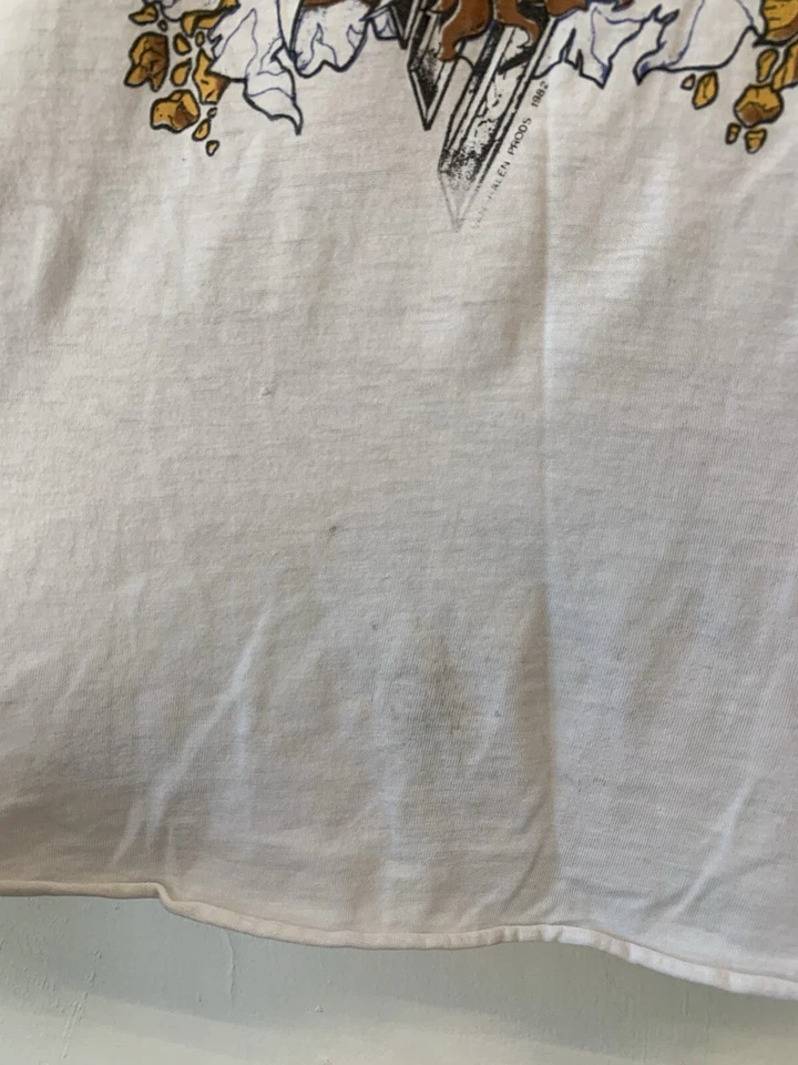 Camiseta De Colección Van Halen Diver Down Concert 1982 Para Hombre Foto 4 de 4