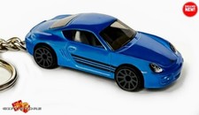     RARE KEYCHAIN BLUE PORSCHE  CAYMAN S CUSTOM Ltd. Ed. GREAT GIFT NOVELTY     