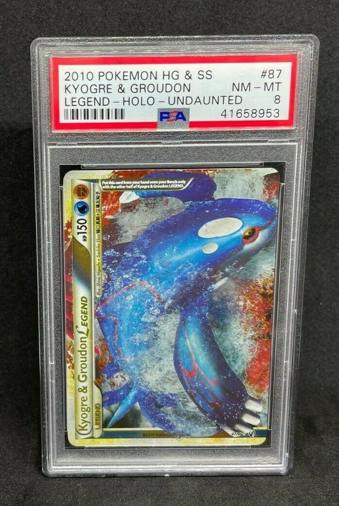 2010 Pokemon HG & SS Undaunted Kyogre & Groudon 87/90 Top 2010 Pokemon HG & SS Undaunted Kyogre & Groudon 87/90 Top