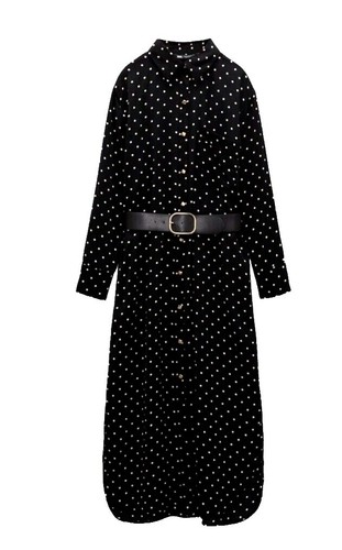 embroidered black dresses Black Embroidered Midi Zip Dress – Tunie's Boutique main image 0