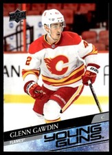 2020-21 Upper Deck Young Guns Glenn Gawdin Rookie Calgary Flames #726
