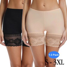 3 Pack Slip Shorts for Under Dresses Skirts Mesh Women Anti Chafing Underwear