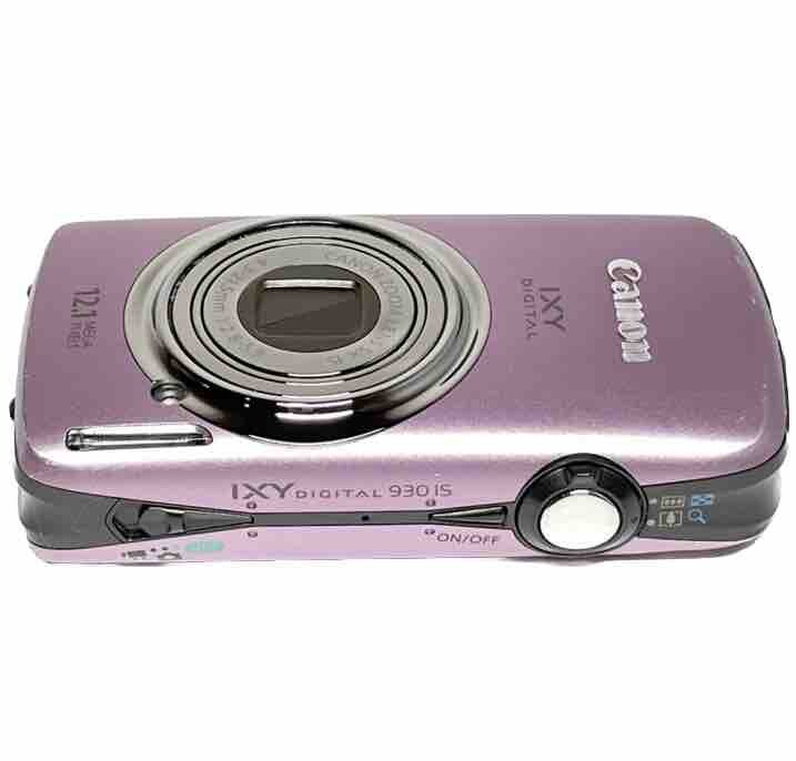 Canon IXY DIGITAL 930 IS Purple W/Battery, Charger Made In Canon IXY DIGITAL 930 IS Purple W/Battery, Charger Made In