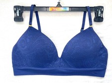 PO Lauren Ralph Lauren Women's L Lauren Seamless Wireless Bra Paisley Navy