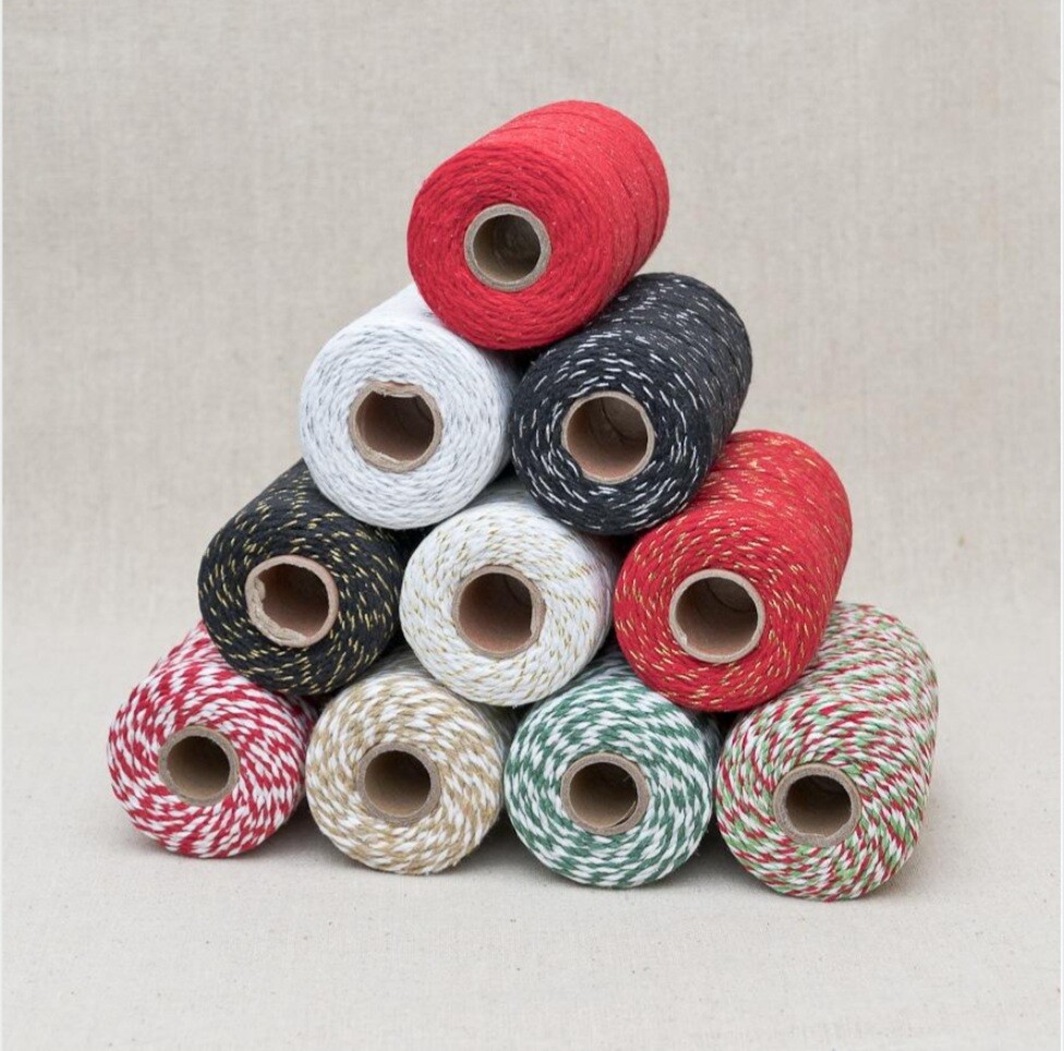 Habicraft Festive Bakers Twine -100m Habicraft Festive Bakers Twine -100m