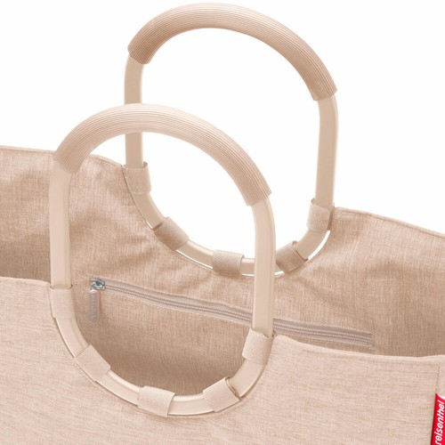 travel hel loopshopper L shopping bag shopper bag frame twist coffee 25 L - Picture 2 of 3