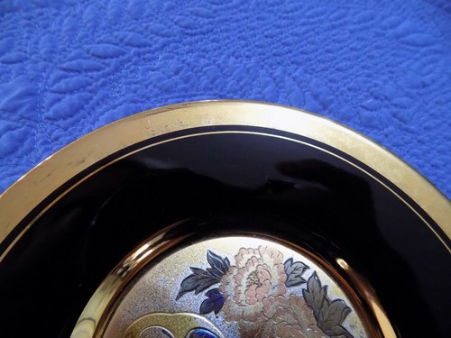 Dynasty Gallery Art of Chokin Plate Original Chokin Collection Japan 6.5 Inch - Picture 6 of 8