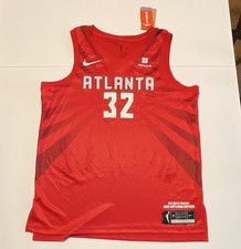 Nike Atlanta Dream Explorer Edition WNBA Jersey Parker-Tyus #32 Size 48 Red