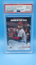 2018 Shohei Ohtani "Pop 29" Topps On Demand "Rookie Of The Year" Card #ROTY1
