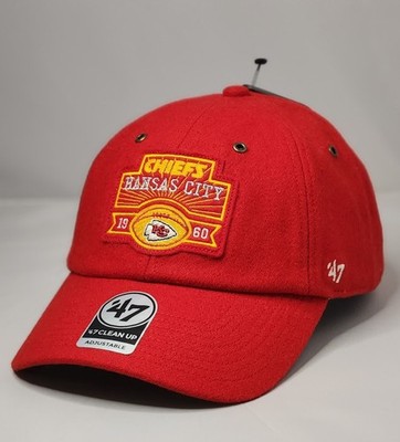 Kansas City Chiefs '47 Brand Clean Up Red Hat Adjustable Stoney Clover Lane