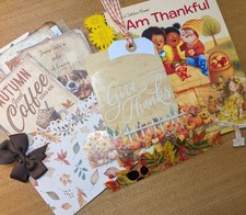 Little Golden Book I am Thankful junk journal kit