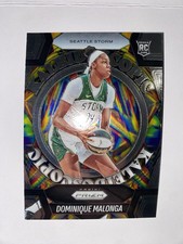 2025 Panini Prizm WNBA #15 Dominique Malonga Kaleidoscopic Insert Rookie