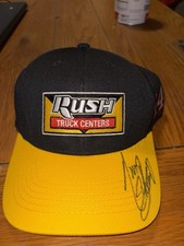 Autographed Rush Truck Centers #14 Stewart Haas Racing Trucker Hat Snapback Cap