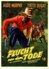 Audie Murphy in FLUCHT VOR DEM TODE Originalplakat EA von 1951