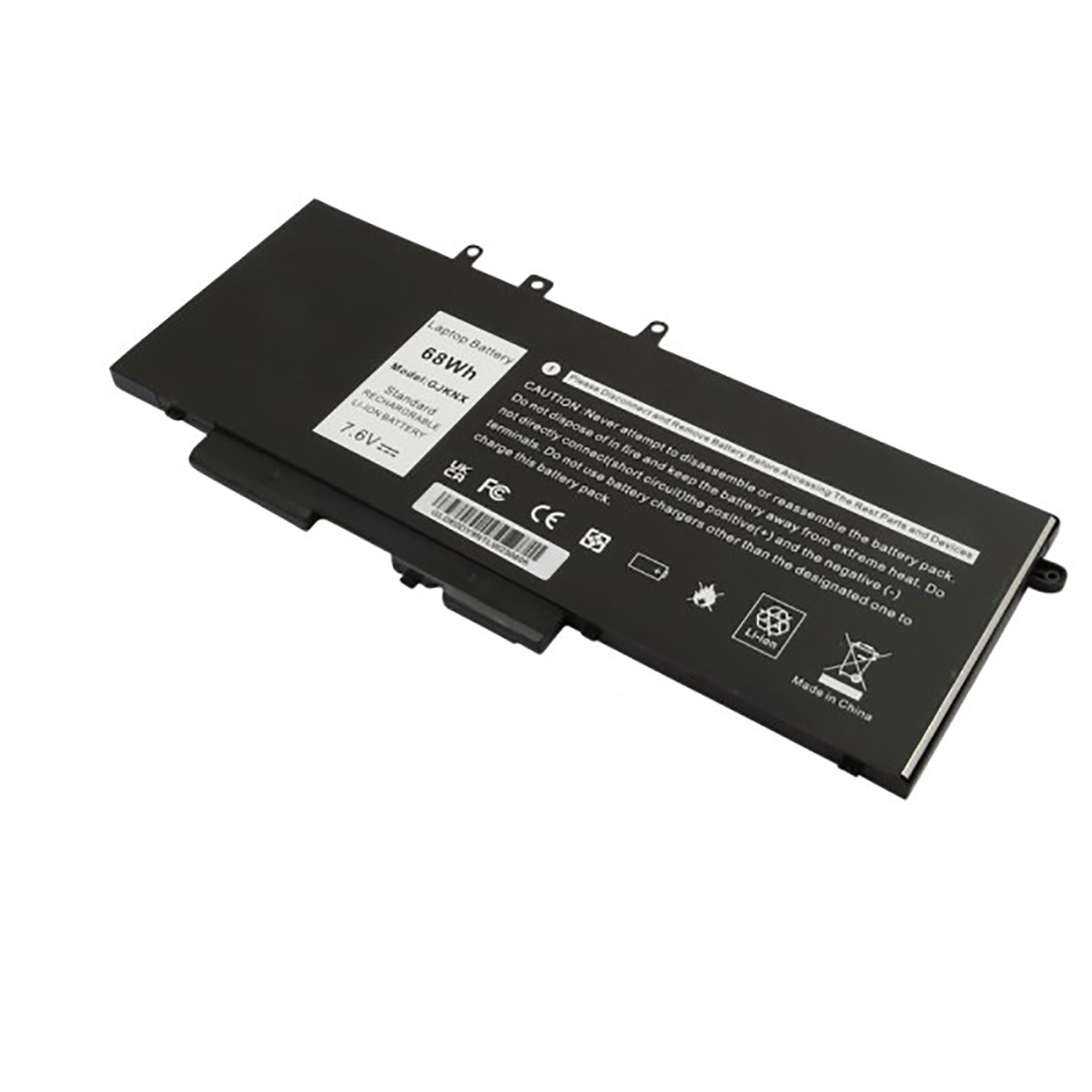 Batterie PC Dell Latitude 5490 Li-Polymer 7.6V 8950mAh avec kit de montage inclus