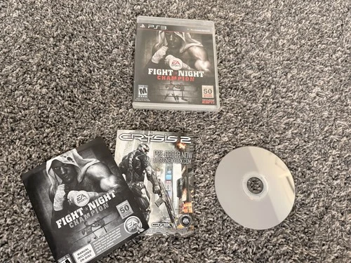 Fight Night Champion PlayStation 3 2011 Manual Included Multiplayer Boxing