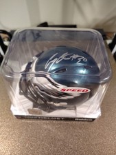Corey Clement Philly Eagles Running Back #30 Mini Helmet Signed Autographed NIB