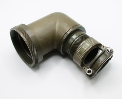 M85049/9-65W Sunbank Backshell Strain Relief 90-Degree Connector Olive Drab