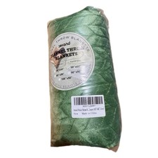 50x60 inch Green Fleece Throw Blanket Super Soft Flannel Cozy for All Season