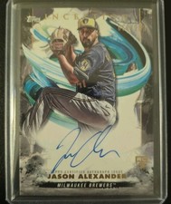 2023 Inception Base Rookie and Emerging Stars Aqua /299 Jason Alexander Auto
