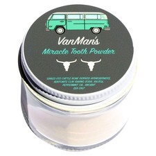 Remineralizing Tooth Powder with Hydroxyapatite, Bentonite, and Mint - 2.2 oz
