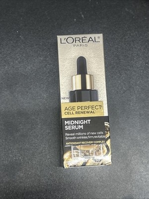 L'Oreal Age Perfect Cell Renewal Midnight Serum Full Sz 30ml