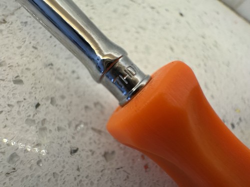 NEW Snap On THD72MP Orange CONVERTED TO 3/8" Multi-postion Ratchet (FHCD72MP) - Picture 5 of 8