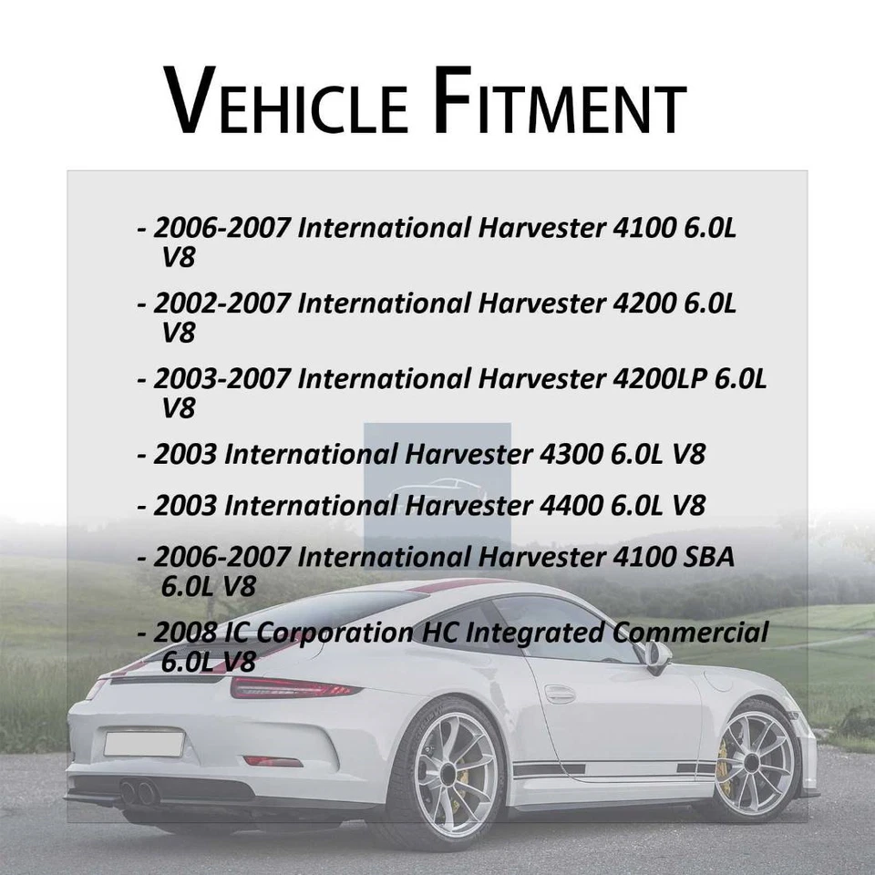 Manguera de refrigerante de radiador de motor a radiador para Ford F750 6,0 L 2004-2007 Foto 2 de 3