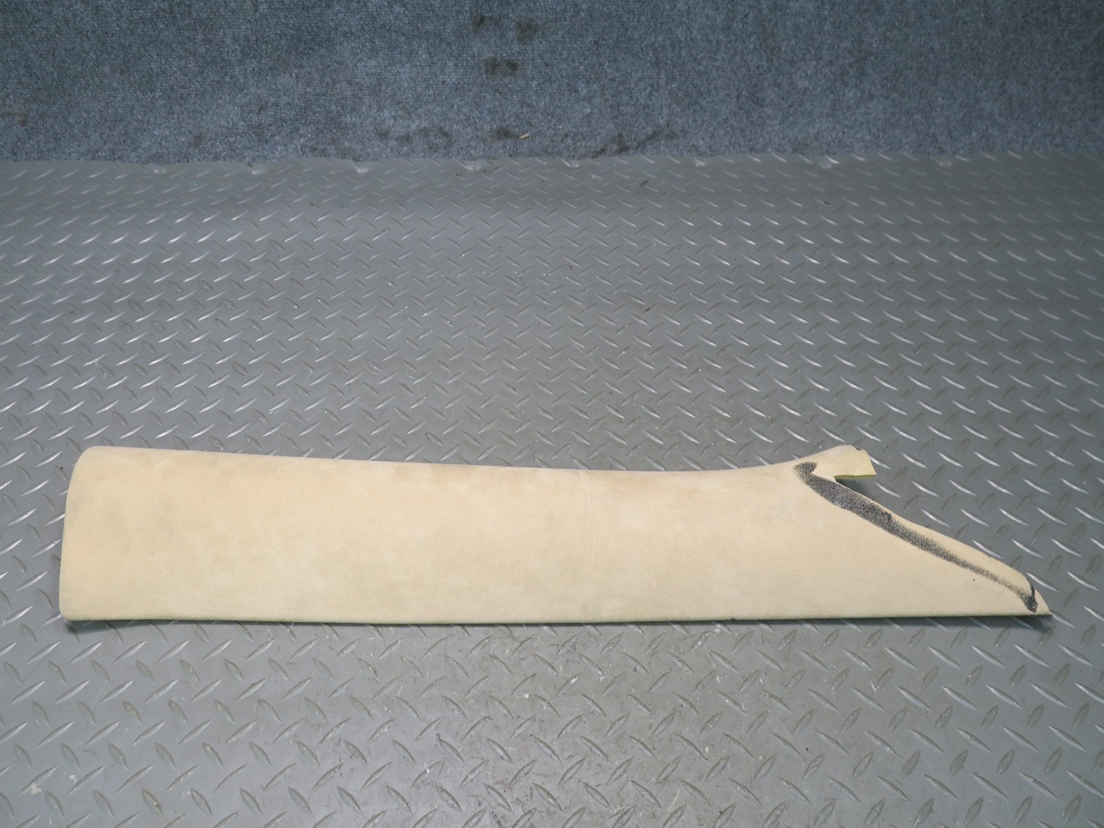2008-2019 MASERATI GRANTURISMO M145 FRONT A PILLAR ALCANTARA TRIM PANEL SET OF 2