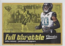2018 Panini Classics Full Throttle Gold 67/99 Jalen Ramsey #11 9o3