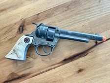 Vintage HUBLEY COWBOY JR Cap Gun Cowboy Western Toy WORKS Steer Grips