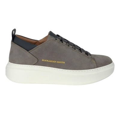 ALEXANDER SMITH Sneakers Herren Aus Nabuk Bottalato Wembley WYM 2253 APT Grau