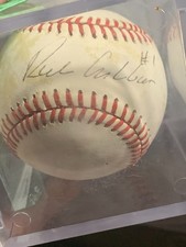 RICHIE ASHBURN PHILADELPHIA PHILLIES SIGNED OFFICIAL NL BASEBALL EXCELLENT