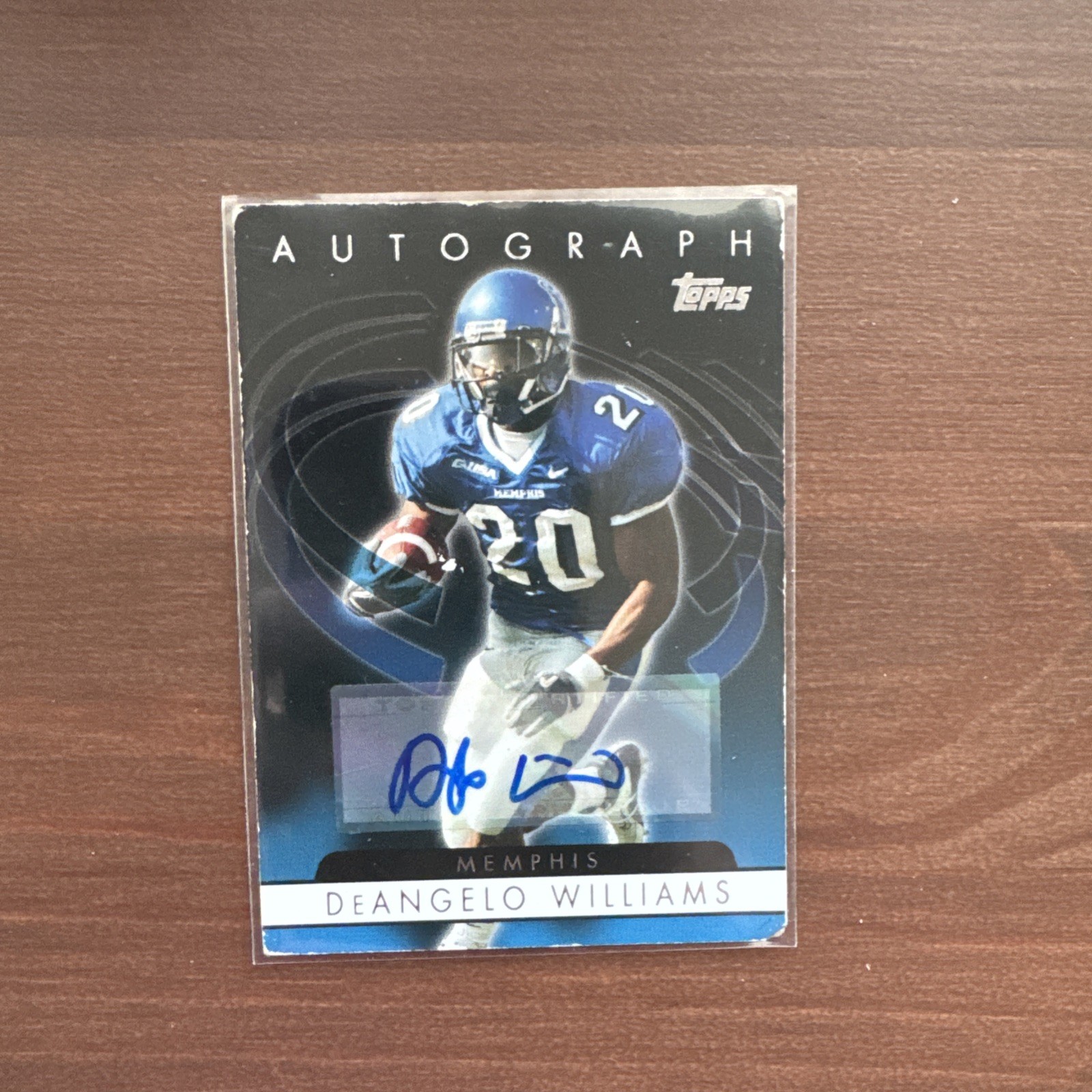 2006 Topps - Autographs DeAngelo Williams #T-DW (AU, RC) Memphis Tigers