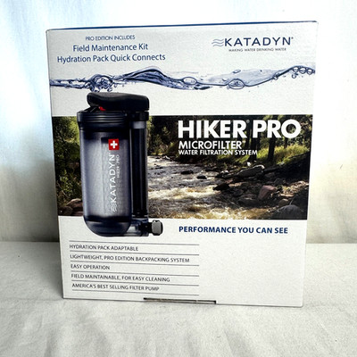 Katadyn Hiker Pro Microfilter Water Filtration System *BRAND NEW* (MSRP $99.95)
