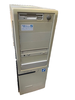 Multilog II 2 3 Intel Pentium Retro Vintage Pc Computer Big Tower