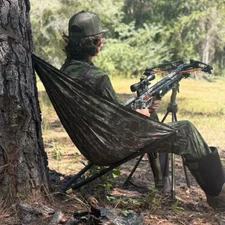 Outdoors Low Down Hunting Seat, Portable and Folding Tree Chair For Deer Hunting