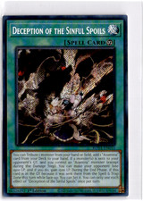 Deception of the Sinful Spoils NM, Rage of the Abyss ROTA-EN055 - 1st Edition