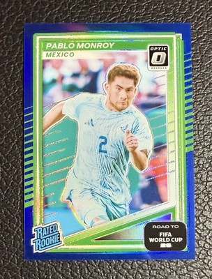 2025-26 Donruss FIFA World Cup Pablo Monroy #213 Optic Blue /75