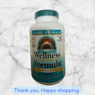 Wellness Formula Immune Support Supplement 240 Capsules Exp2027+ NEW SHIP