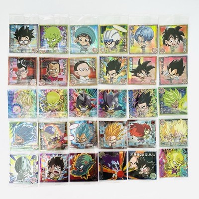 Dragon Ball Chou Senshi Wafer Super Vol.4 Complete 30 types Bandai Sticker 2022