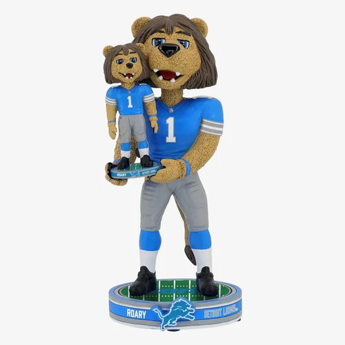 Roary Detroit Lions Bobble Dubblz Bobblehead NFL Football