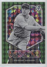 2021 Panini Mosaic Vintage Green Mosaic Prizm Bob Feller #V12 HOF 09ju