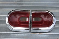 1966 Dodge Dart Right Left Tail Lights - Nice - Very Bright Chrome 1966 Dodge Dart Right Left Tail Lights - Nice - Very Bright Chrome